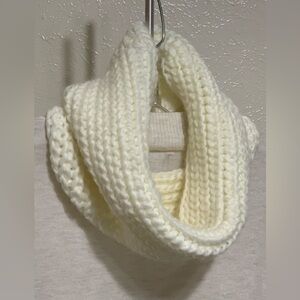 Cream Infinity Scarf